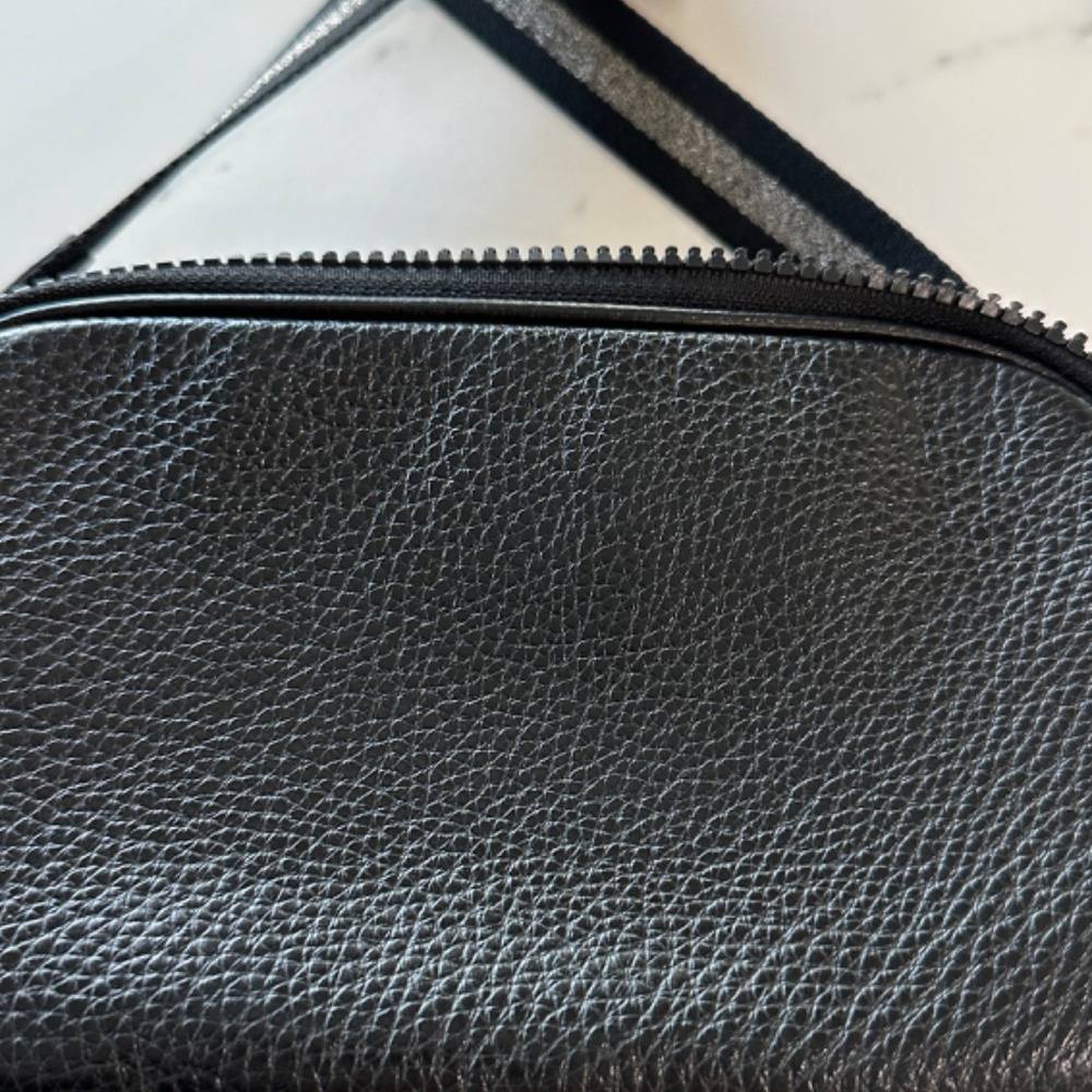 Coach Black Crossbody Bag with Pink Logo - Picture 5 of 7